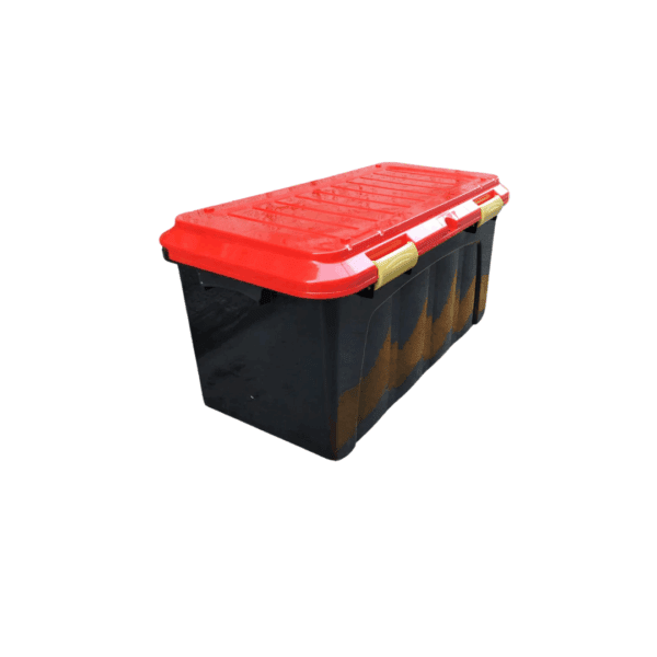 Baul Megaforte 90 Lts Rojo/Negro - Imagen 3