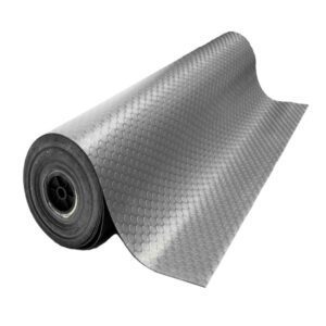 Piso R Goma Estoperol Gris Import 3Mmsx0,6Mts.Rollo 10 Mts