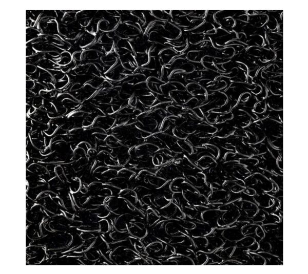 Alfombra Limpiapiés Pvc Tipo Nomad Negro 1,20 M Ancho X 15 Mm Espesor. Rollo 12 Mts - Imagen 2