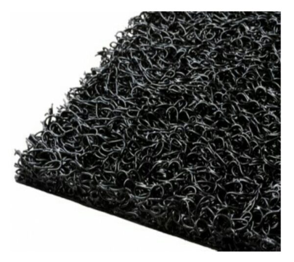 Alfombra Limpiapiés Pvc Tipo Nomad Negro 1,20 M Ancho X 15 Mm Espesor. Rollo 12 Mts - Imagen 3