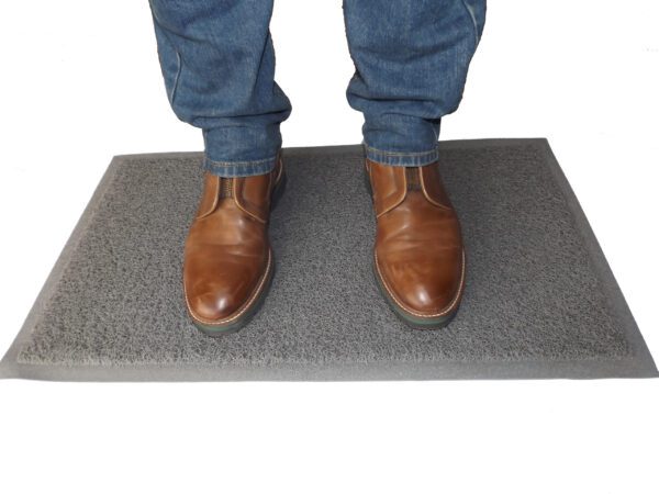 Piso Felpudo Tipo Nomad 12X800X1200Mm Gris C/Terminacion