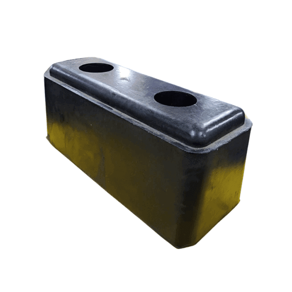 Tope Estac Rampa/Muelle/Camión 195X30X80 C/2 Perf