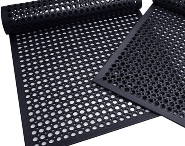 Piso Plancha Antifatiga/Sup Humedas 13X900X1500Mm Negro Biselado