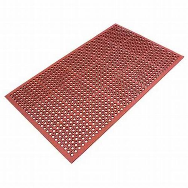 Piso Plancha Antif/Cocina 11X915X1500Mm Sanitario Rojo