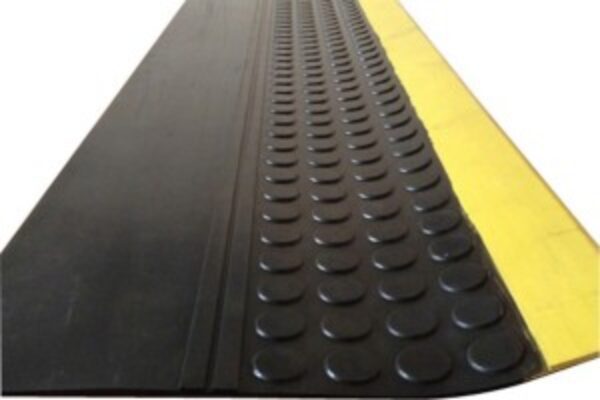 Grada Med/T Bicolor Estop C/P Negro/Amar 5X300X1500Mm Imp