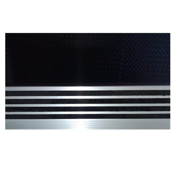 Grada  Angulo Aluminio Antideslizante 23X75X1200Mm - Imagen 3