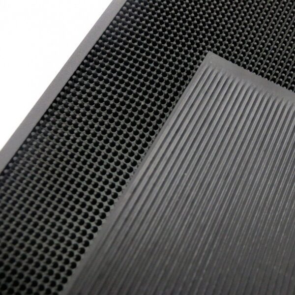 Piso Plancha Felpudo 16X610X810Mm Negro
