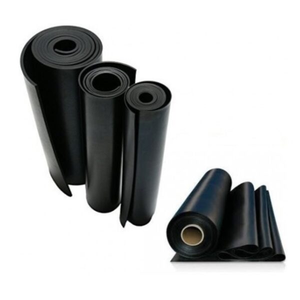 Emp Goma Ch 25,4 Mms 1 X 1Mts Nr/Sbr S/T Rollo 5 Mts - Imagen 2
