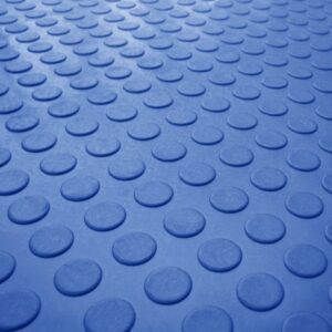 Piso R Pvc Estoperol 1,2 Mms X 2 Mts Azul .1 Mt Lineal