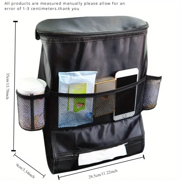 Organizador Mutibolsillo Para Asiento Trasero ( Carga) - Imagen 2