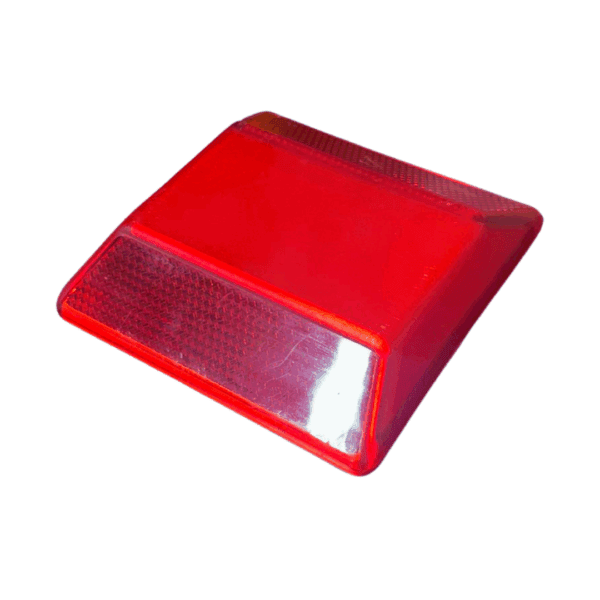 Tacha Reflectiva Plástico Abs 100X100X20Mm Rojo - Imagen 2