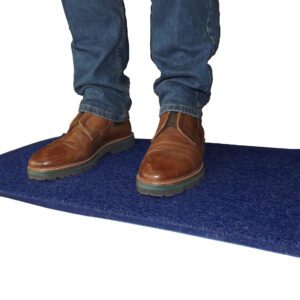 Piso Felpudo Tipo Nomad 12X400X700Mm Azul C/Terminación