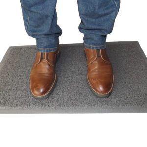 Piso Felpudo Tipo Nomad 12X400X700Mm Gris C/Terminación