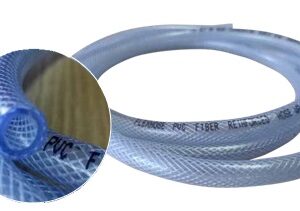 Mang. Pvc Flexhose Ref. Textil  7,9X12Mm 5/16" 150Lbs Rollo 25 Mts