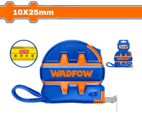Cinta Metrica De Acero 10 M X 25 Mm Wadfow