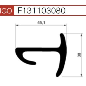 Ajuste Contenedor No.24 Fr13 Tiras 2,50 Mts Rollo 2,5 Mts