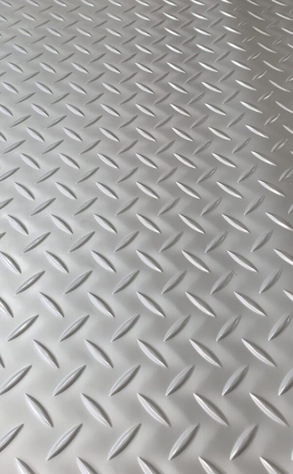 Piso R Goma Diamantado Gris Import 3Mmsx2,0Mts. 1 Mt Lineal - Imagen 2