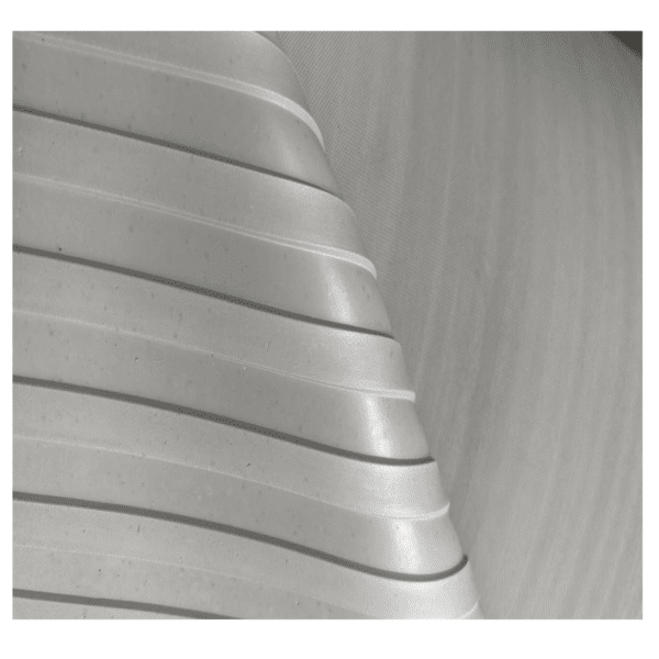 Piso R Goma Estriado Gris Import 3Mmsx1,5Mts. 1 Mt Lineal