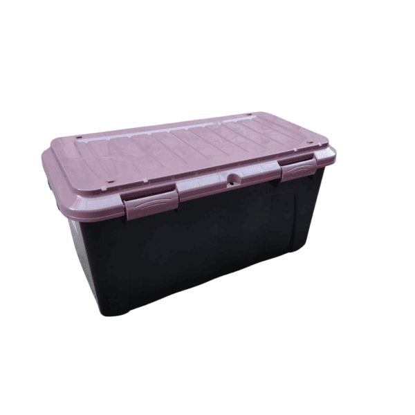 Baul Megaforte 90 Lts Negro/Negro - Imagen 4