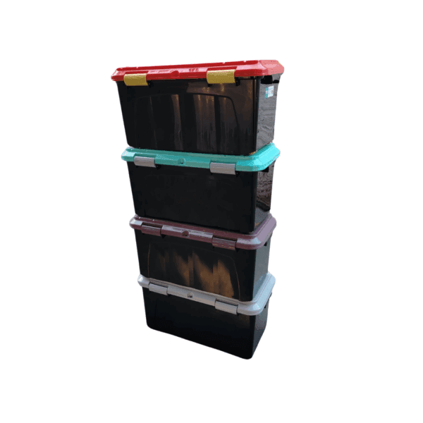 Baul Megaforte 90 Lts Negro/Negro - Imagen 3