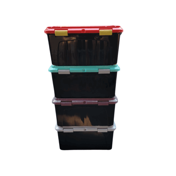 Baul Megaforte 90 Lts Negro/Negro - Imagen 2