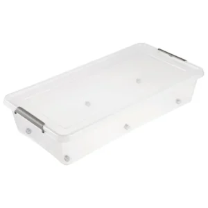 Caja Bajo Cama 48 L Clarificado Celeste