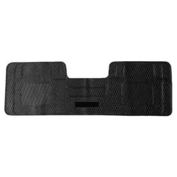 Piso Auto Universal 1 Pieza Tras Recortable Negro