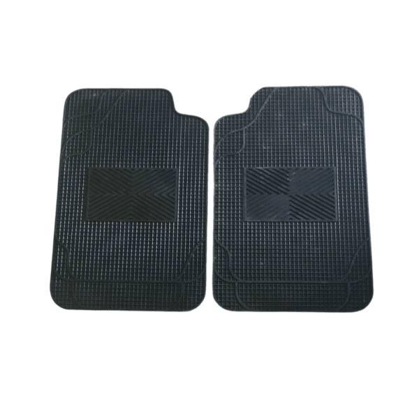 Piso Auto Universal 2 Piezas Del Izq/Der Recortable Negro - Imagen 2