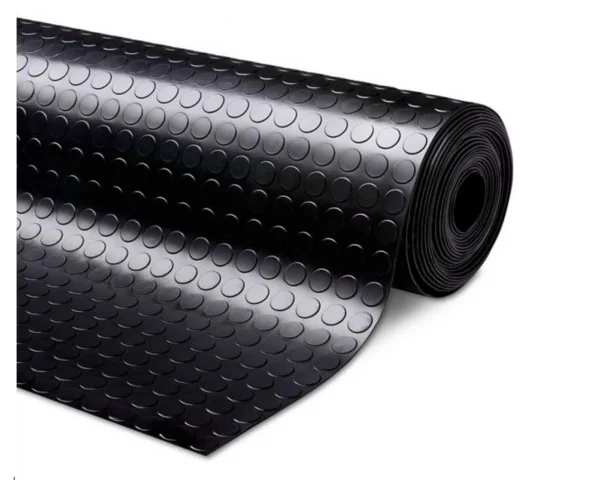 Piso R Goma Estoperol Neg Import 3Mmsx0,6Mts.Rollo 20 Mts