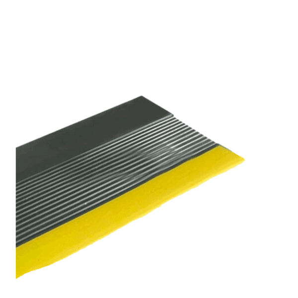 Grada Alto/T Bicolor Metro Estria Neg/Amar 120X35 S/Pest