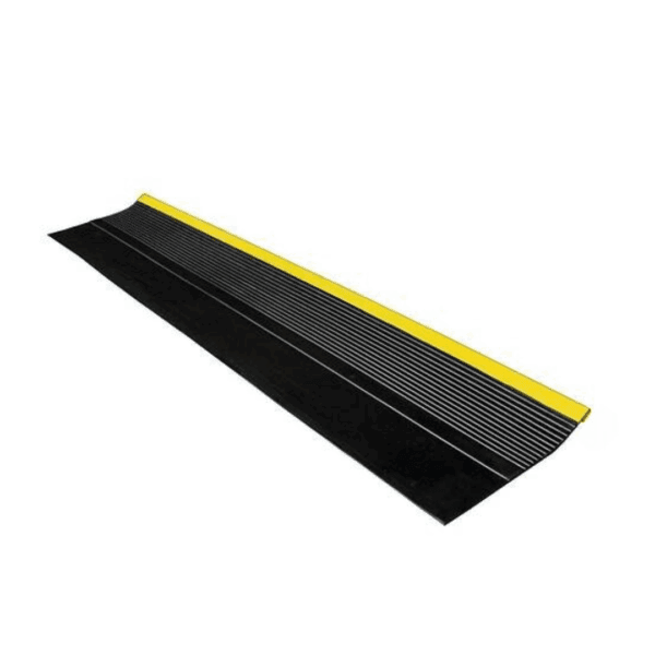 Grada Alto/T Bicolor Metro Estria Neg/Amar 120X35 S/Pest - Imagen 2