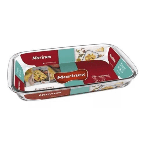 Asadera Rectangular Peq. 1,6Lts