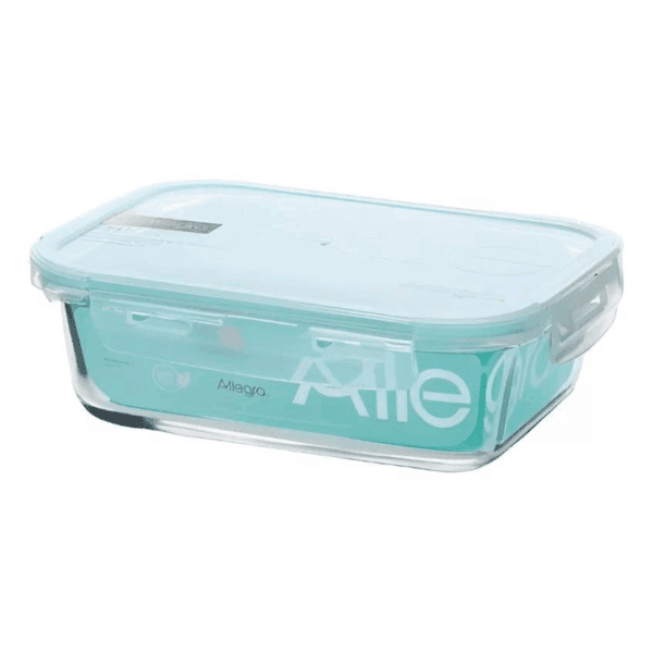 Contenedor Hermetico Vidrio Rect. 750Ml