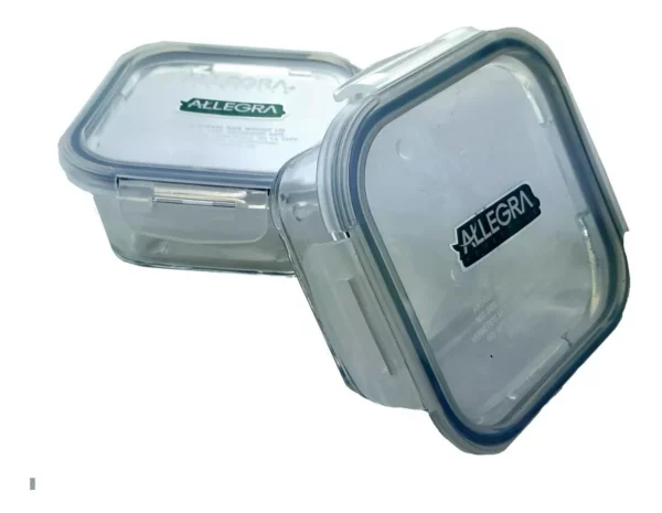 Contenedor Hermetico Vidrio Cuadrado 740Ml - Imagen 3