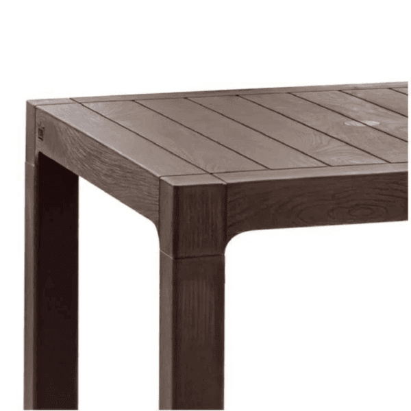 Mesa Roble C/Ratan 80X80 - Imagen 3