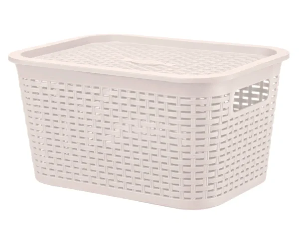 Canastilla Tavarua 6.5 L - Beige Humo C/T - Imagen 2