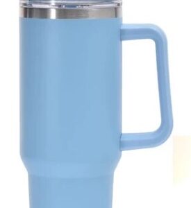 Vaso Termico Mug  1,2 Lt Inoxidable Frio- Calor / Celeste