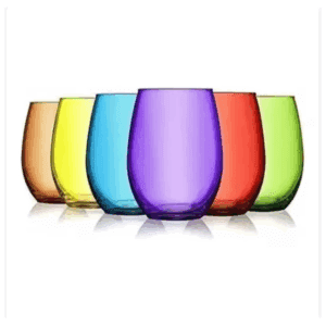 Display 6 Vasos W/A Mikonos Full Color  460 Cc