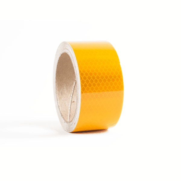 Cinta Reflectante Diamante Amarillo 50Mmx5Mts
