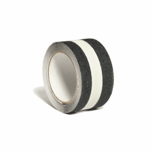 Cinta Antideslizante 50Mm X15 Mts Neg/Fosforescente Rollo