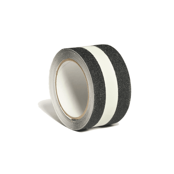 Cinta Antideslizante 50Mm X15 Mts Neg/Fosforescente Rollo
