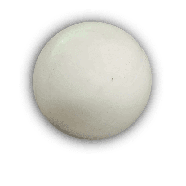 Esfera Para Zaranda Tamiz , Diametro 60, Silicona, Blanca, Sanitaria