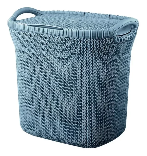 Cesto Khipu 40Lts Gris Acero