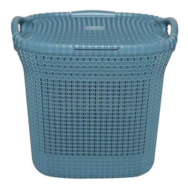 Cesto Khipu 40Lts Gris Acero - Imagen 2