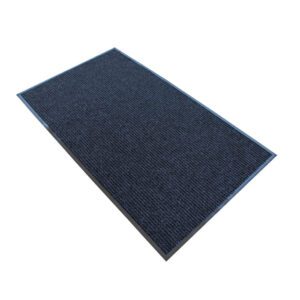 Limpiapie Alfombra Ranurado 80Cmx120Cmx6Mm Negro