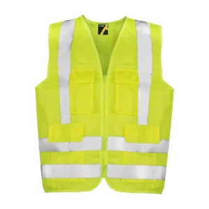 Chaleco Activex Amarillo 4 Bols Alta Vis. C/Cinta T-Xl