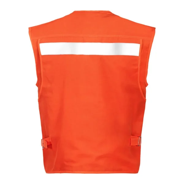 Chaleco Geologo Poplin Naranjo C/Reflectante T- M - Imagen 3