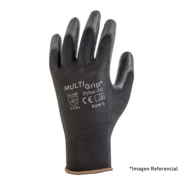 Guante Activex Multigrip Nylon Pu/Negro T- L - Imagen 2