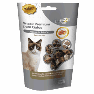 Cubitos Kiboo Pets De Salmon P/Gato