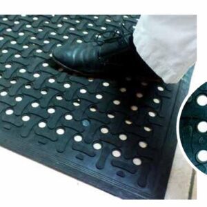 Piso Plancha Antideslizante 10X915X1500Mm Negro Biselado Anti Slip